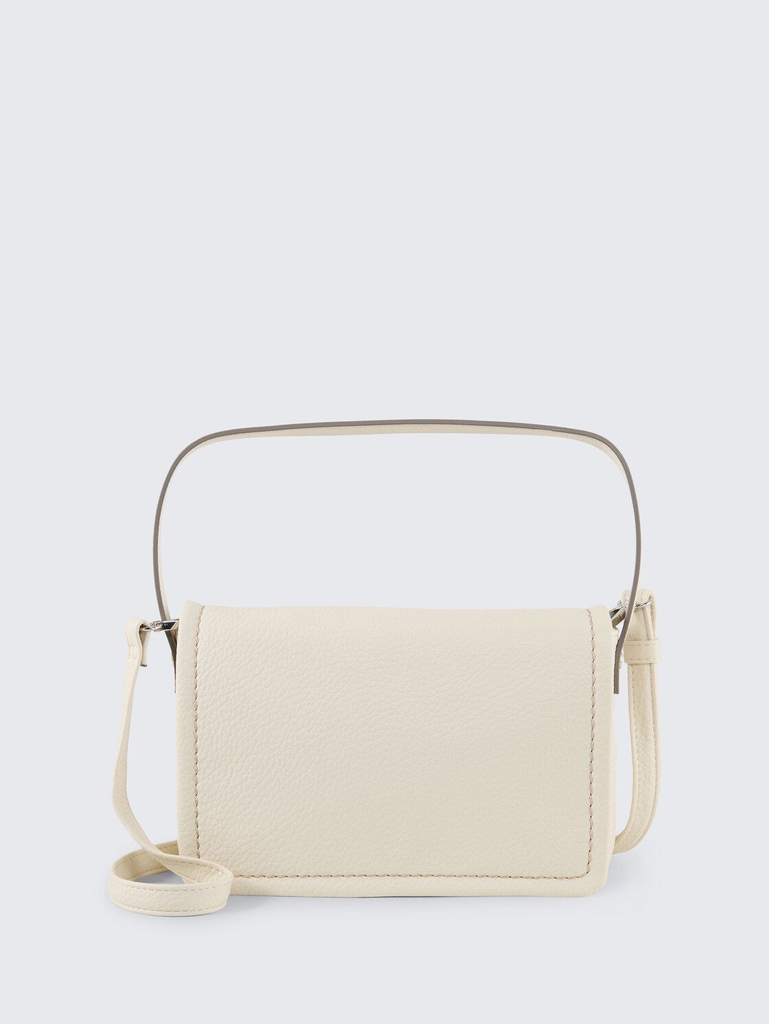 TTDELPHINA S Handtasche mit Umschlag - off white / off white - Vorder-Produkt-Ansicht