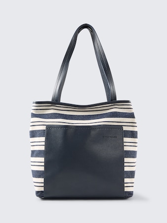 TTELODIE M Shopper mit Streifenmuster von Women, mixed blue