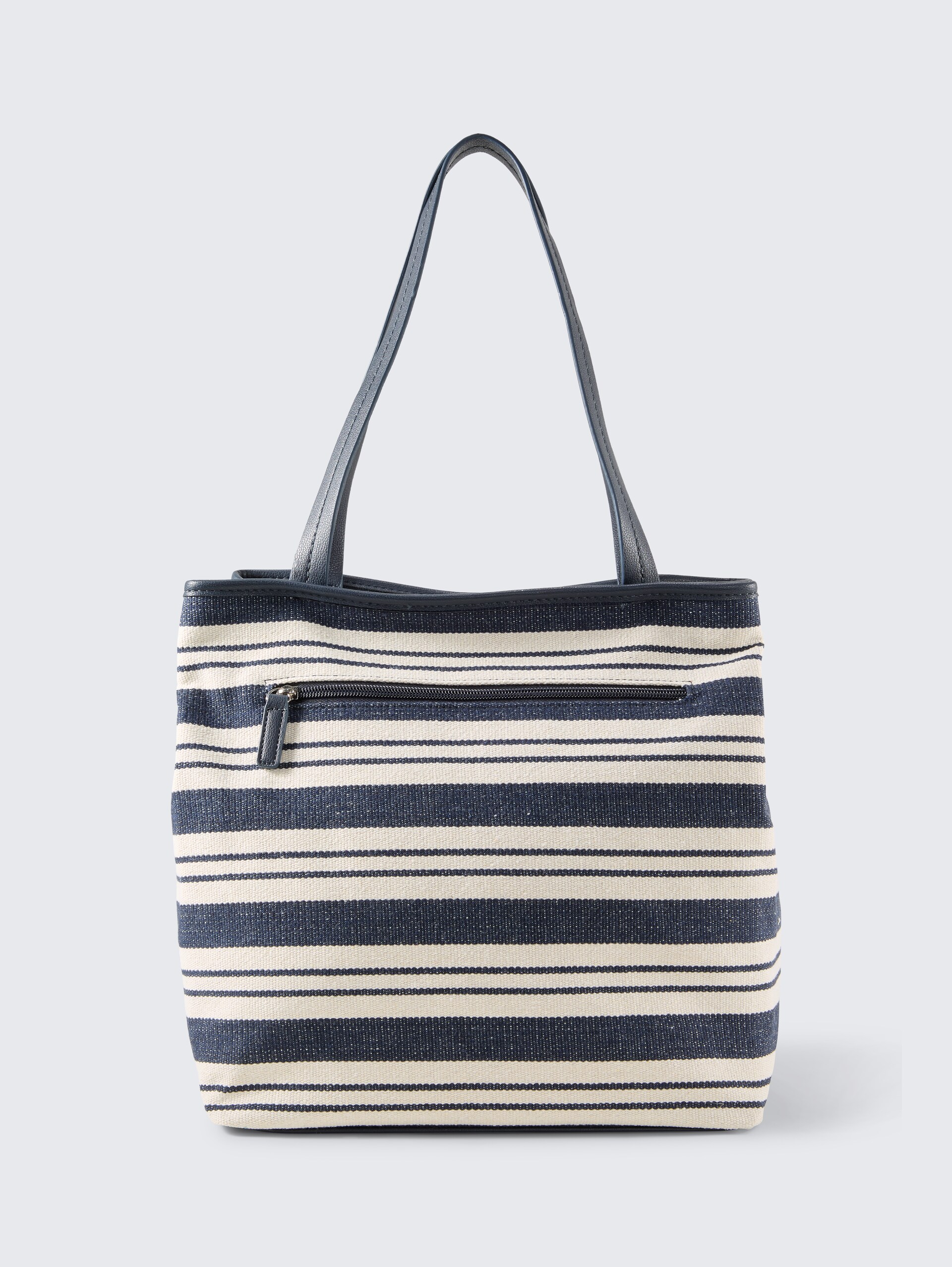 TTELODIE M Shopper met streepjesmotief - mixed blue - Achteraanzicht product