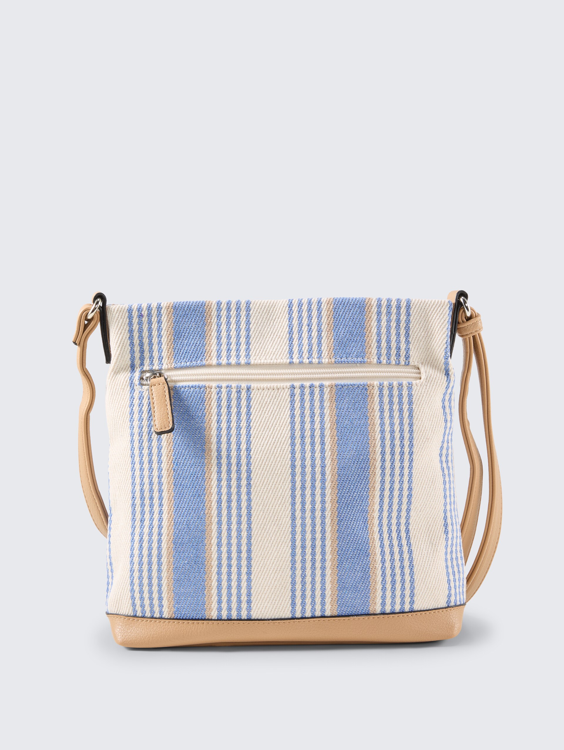 TTGILDA S Umhängetasche mit Logo - stripes blue - Produkt-Rückansicht