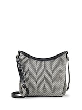 Geselecteerd, TTMIRELLE S Buideltas met raffia-look door Tom Tailor, zwart