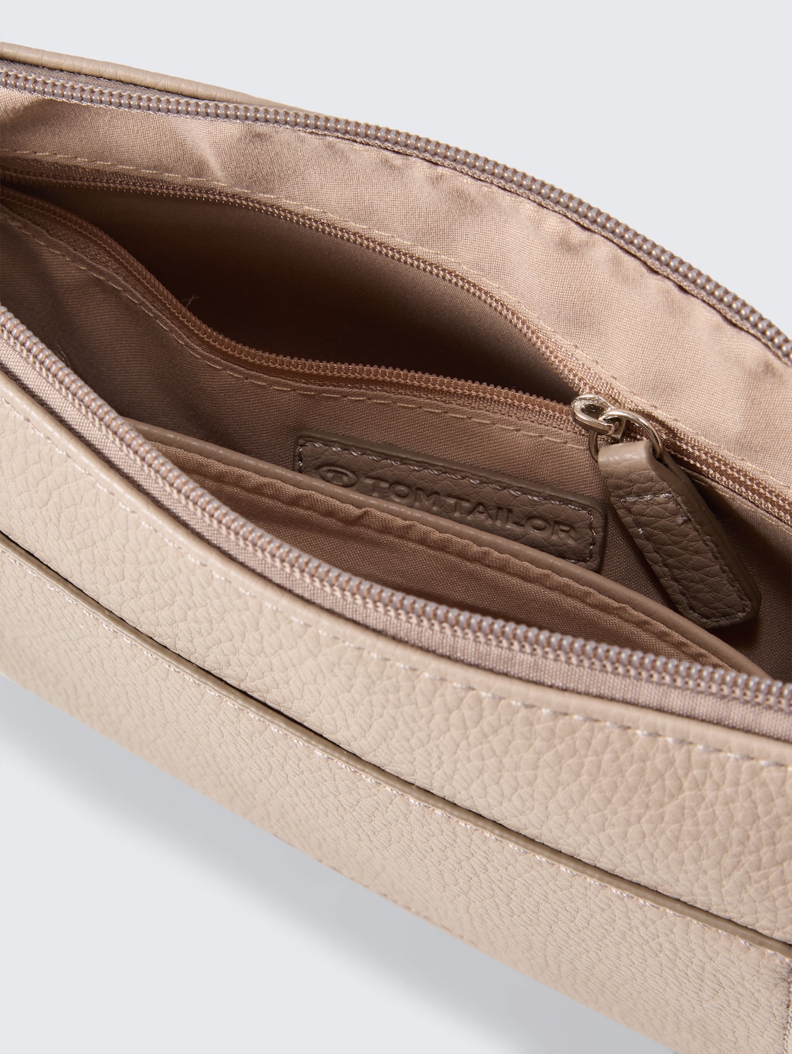 TTRAISA S Umhängetasche - taupe / taupe - seitliche Produkt-Ansicht 