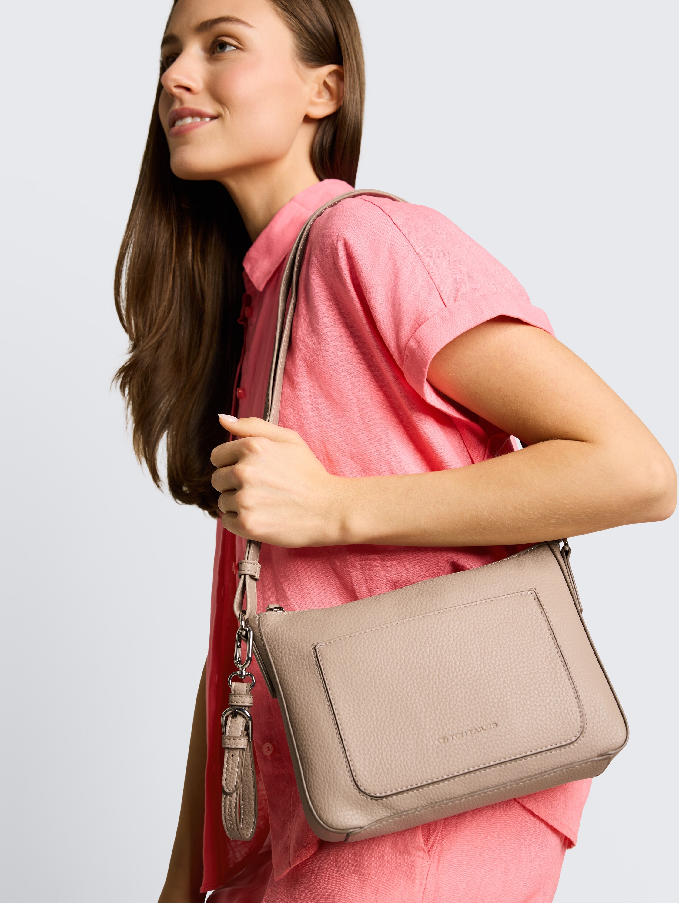 TTRAISA S Schoudertas - taupe_taupe - 