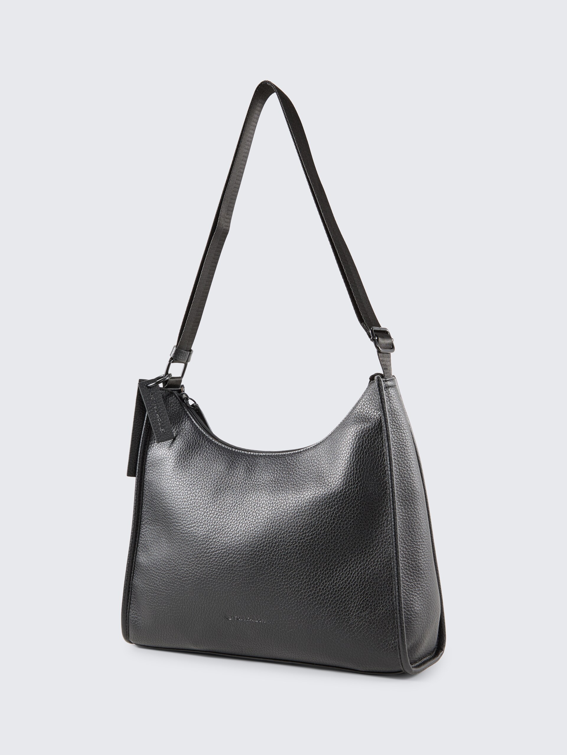 TTSOLENE M Buideltas met afneembare hanger - schwarz / black - zijaanzicht product 