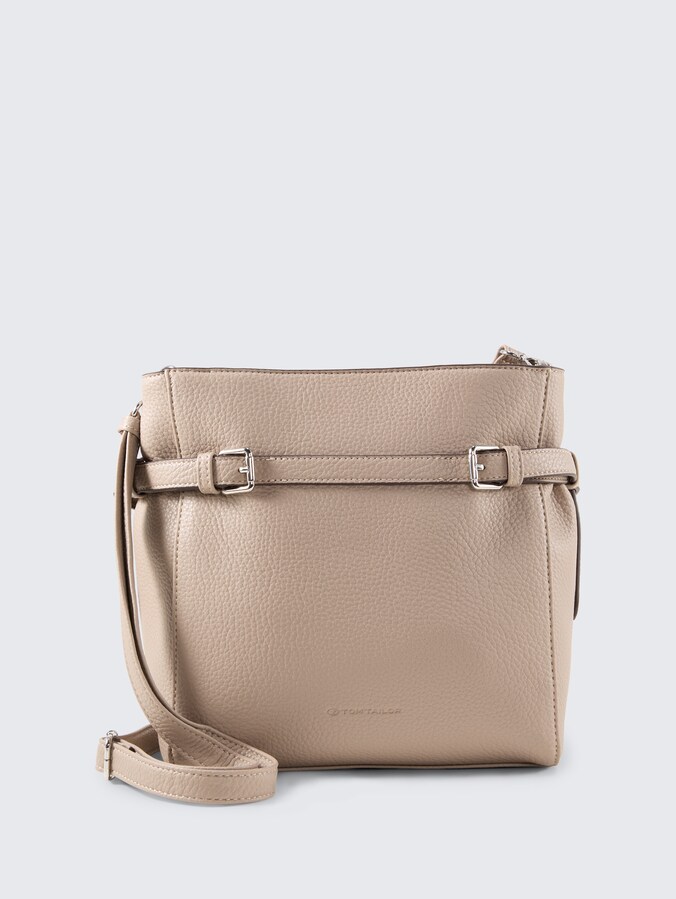 TTSORA M Shoulder bag with belt detail by Women, taupe / taupe