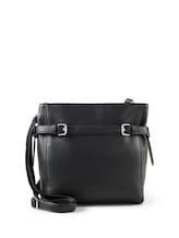 Ausgewählt, TTSORA M Umhängetasche mit Gürteldetail von Tom Tailor, schwarz