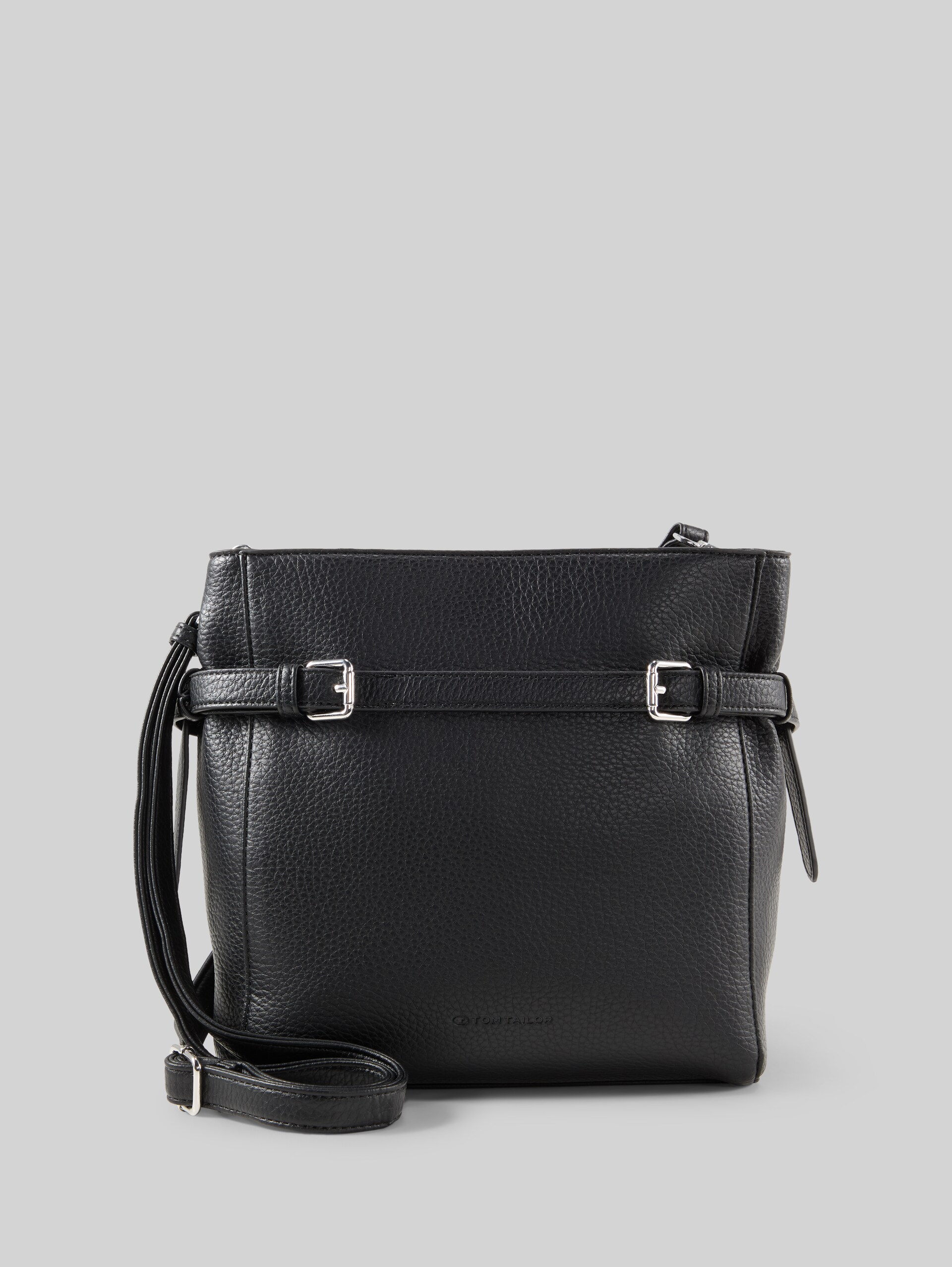 TTSORA M Shoulder bag with belt detail - schwarz / black - Front product view