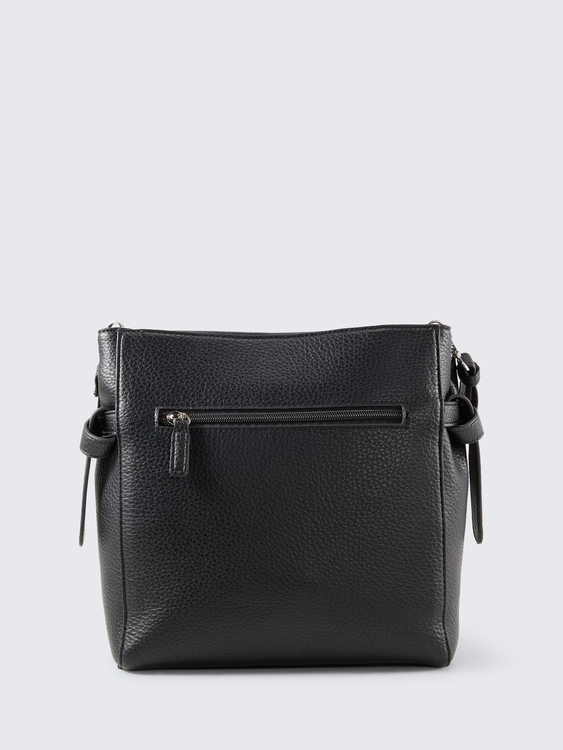 TTSORA M Umhängetasche mit Gürteldetail - schwarz / black - Produkt-Rückansicht