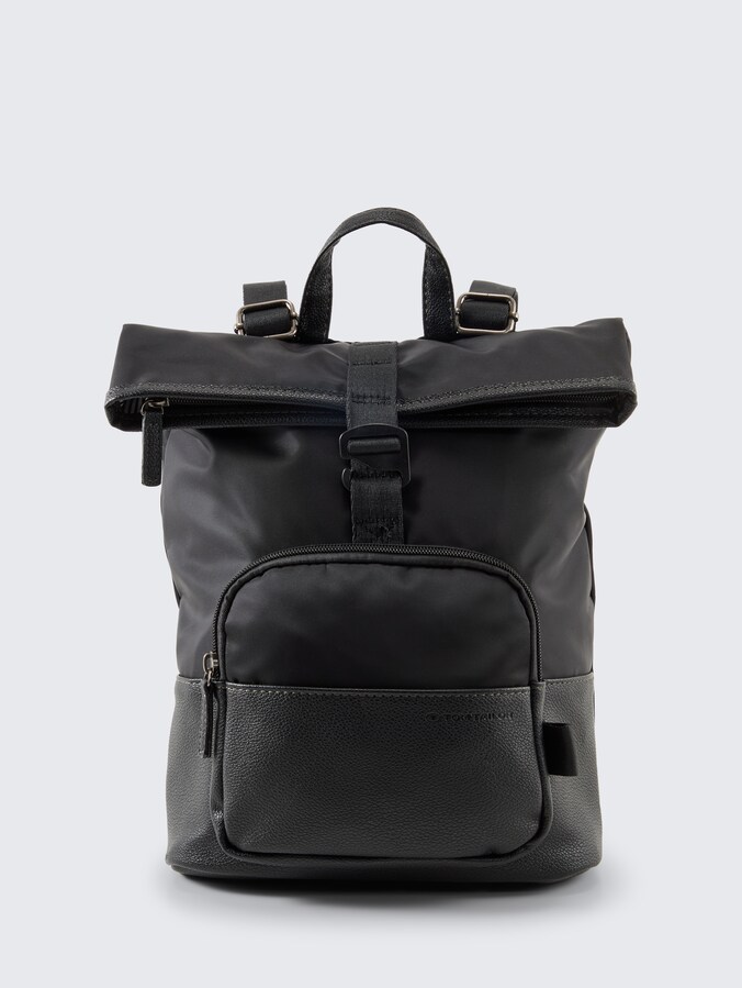 TTVIENE M Backpack with mixed materials by Women, schwarz / black