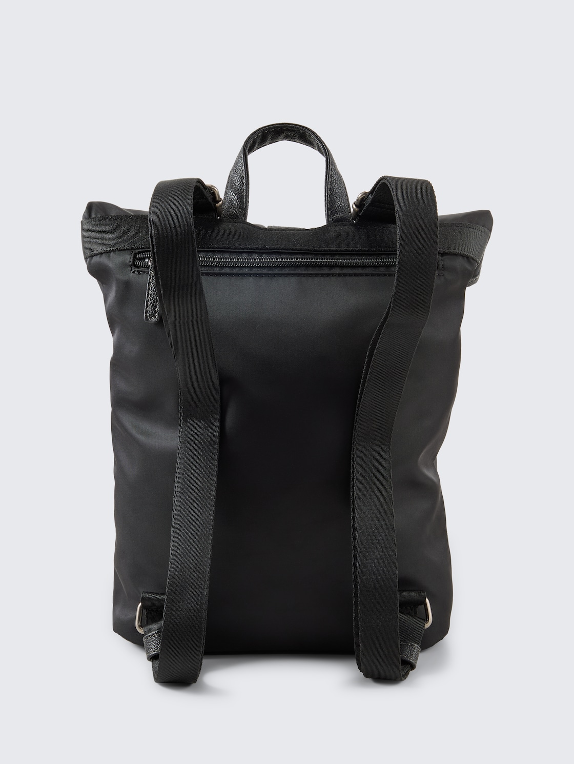 TTVIENE M Rucksack mit Materialmix - schwarz / black - Produkt-Rückansicht