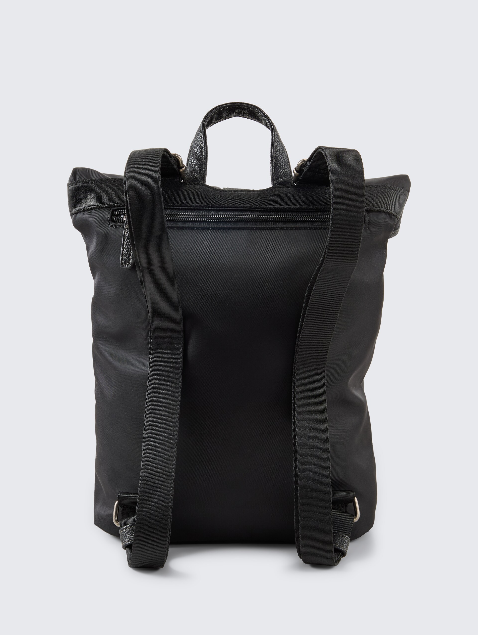 TTVIENE M Rucksack mit Materialmix - schwarz / black - Produkt-Rückansicht