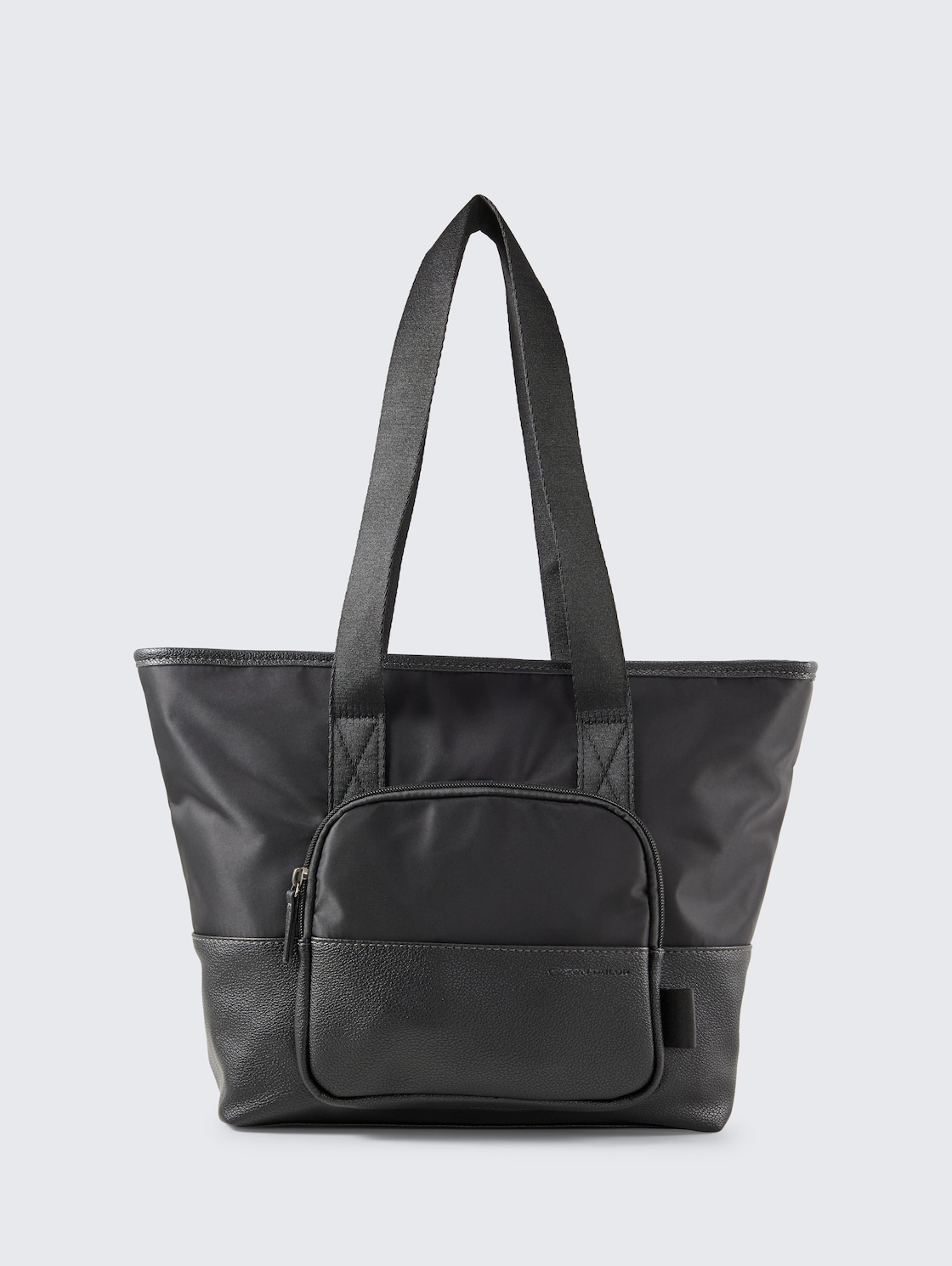 TTVIENE L Shopper mit Materialmix - schwarz / black - Vorder-Produkt-Ansicht