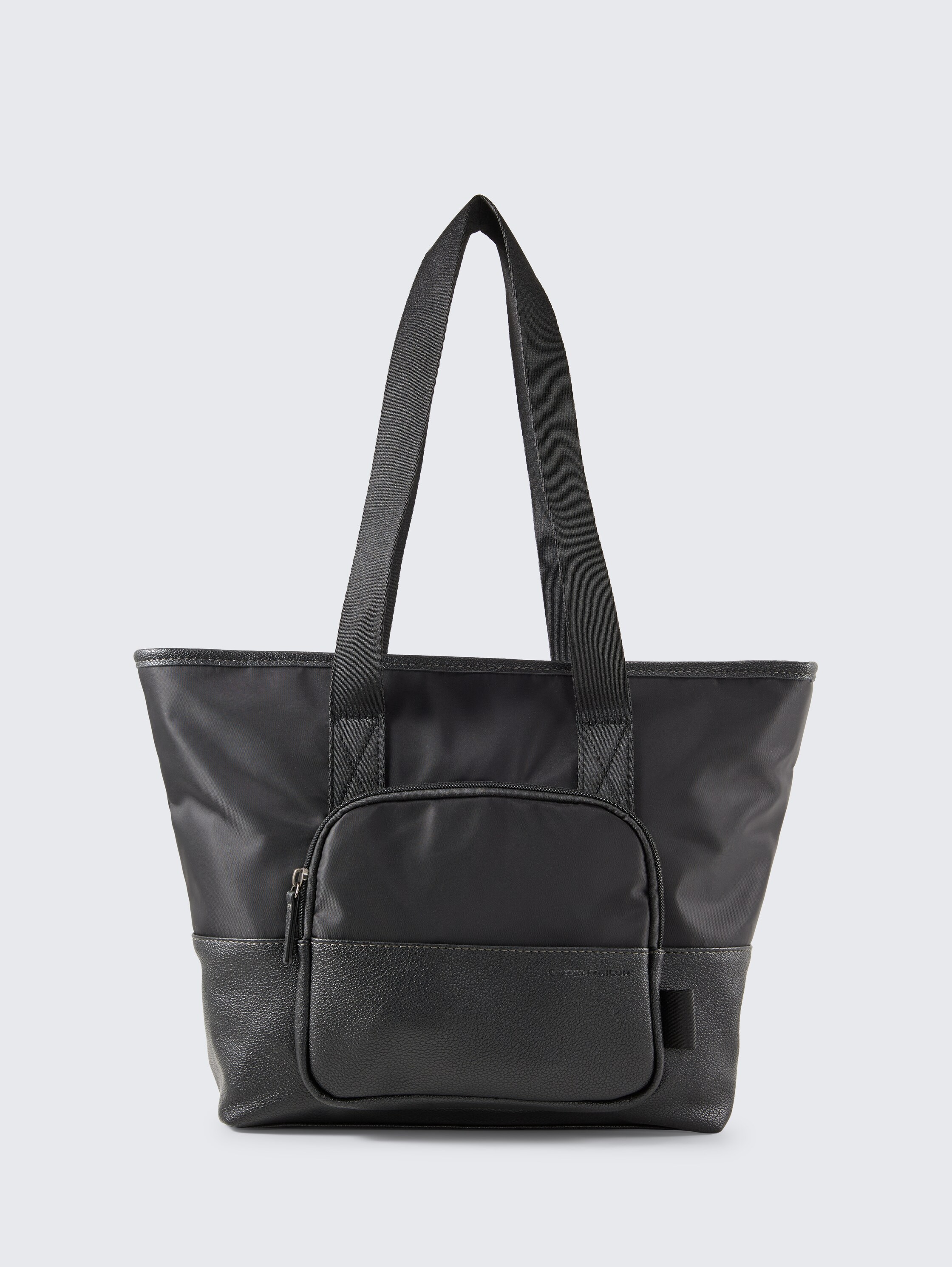 TTVIENE L Shopper mit Materialmix - schwarz_black - 