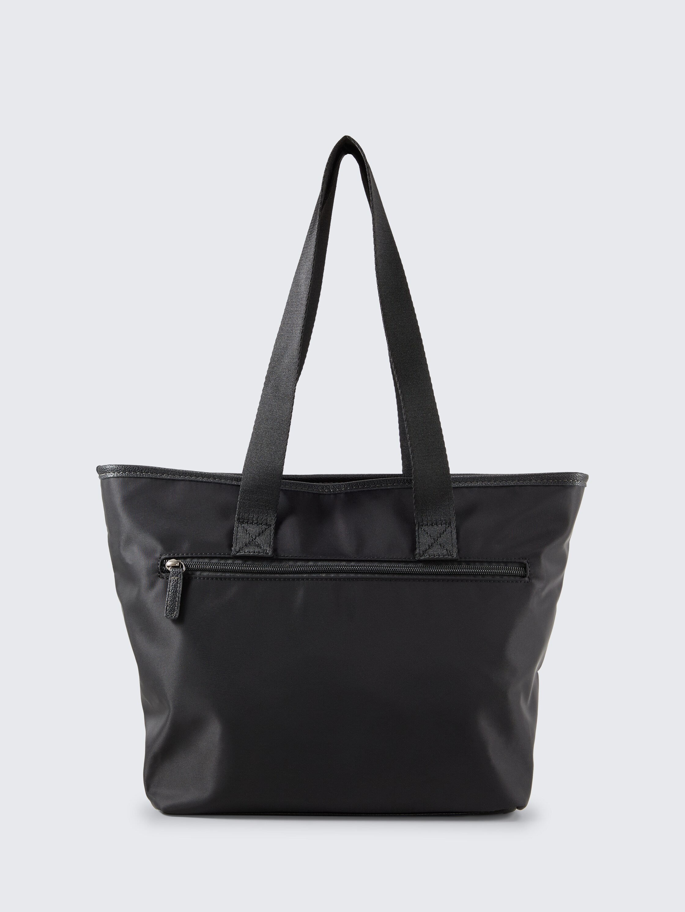 TTVIENE L Shopper mit Materialmix - schwarz_black - 
