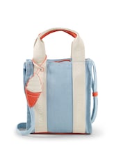 Selected, TTAZURA S Shopper with detachable tag by Tom Tailor, blue