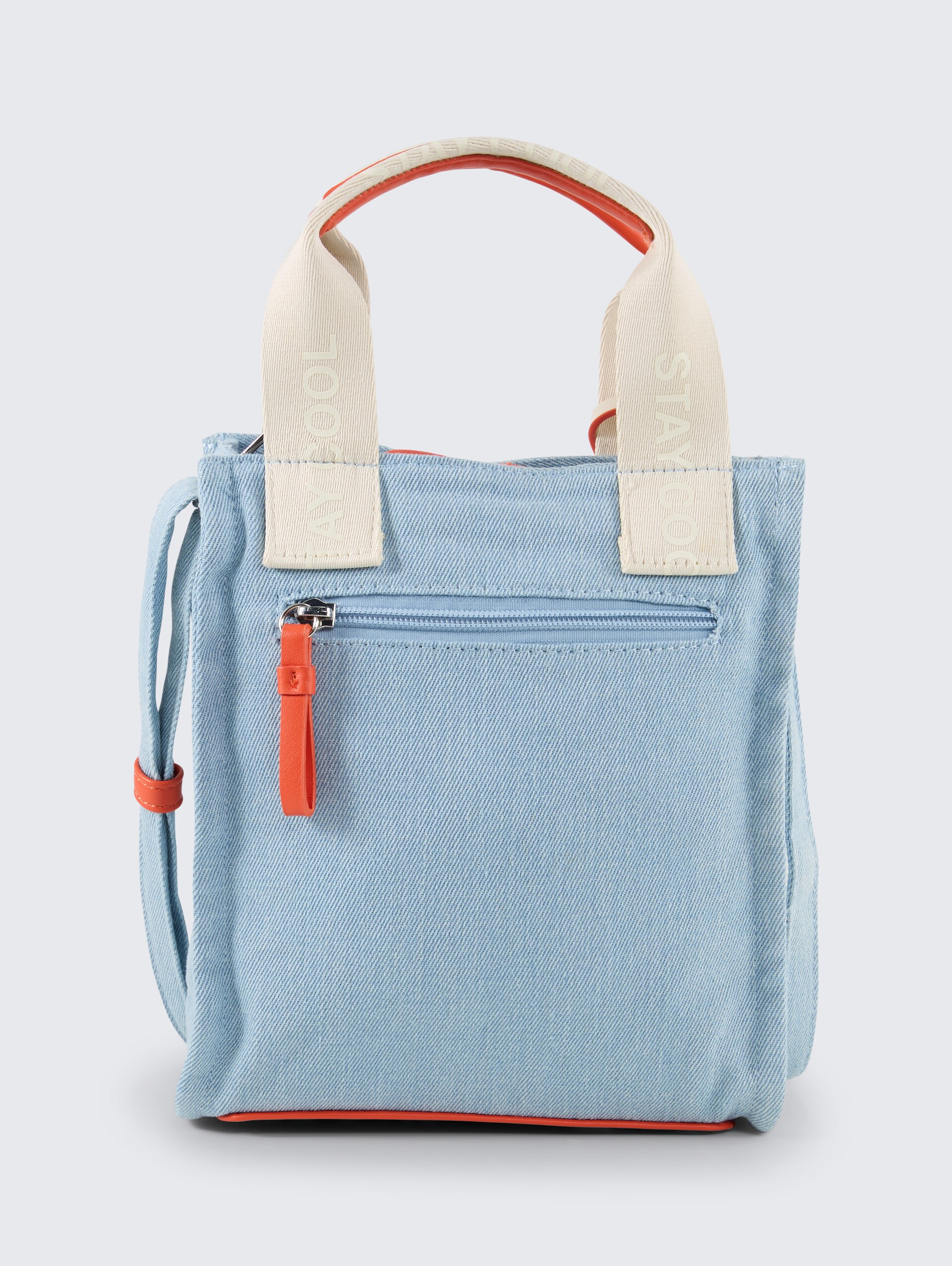 TTAZURA S Shopper mit abnehmbarem Anhänger - light denim blue - Produkt-Rückansicht