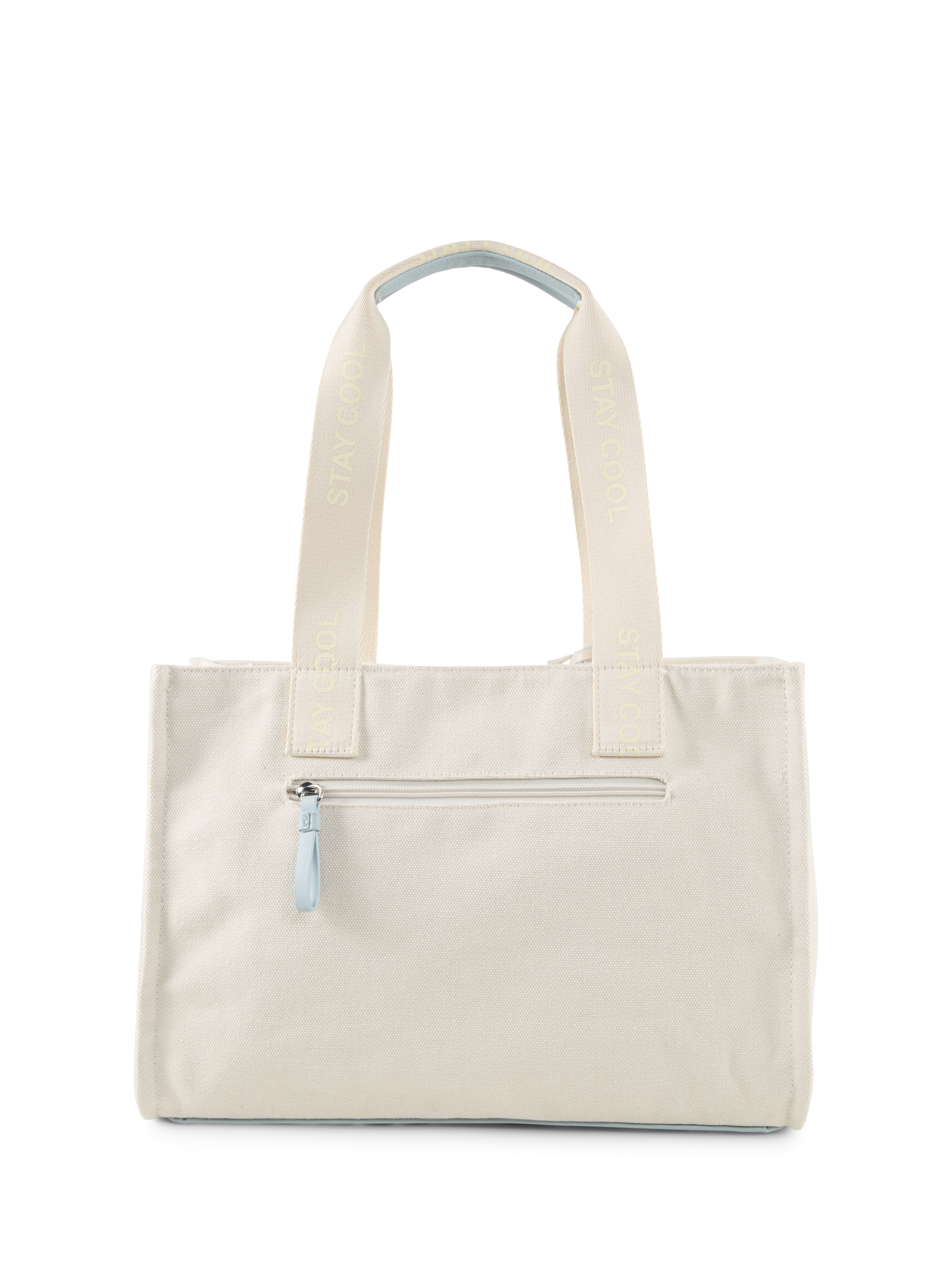 TTAZURA L Shopper mit abnehmbarem Anhänger - beige / beige - Produkt-Rückansicht