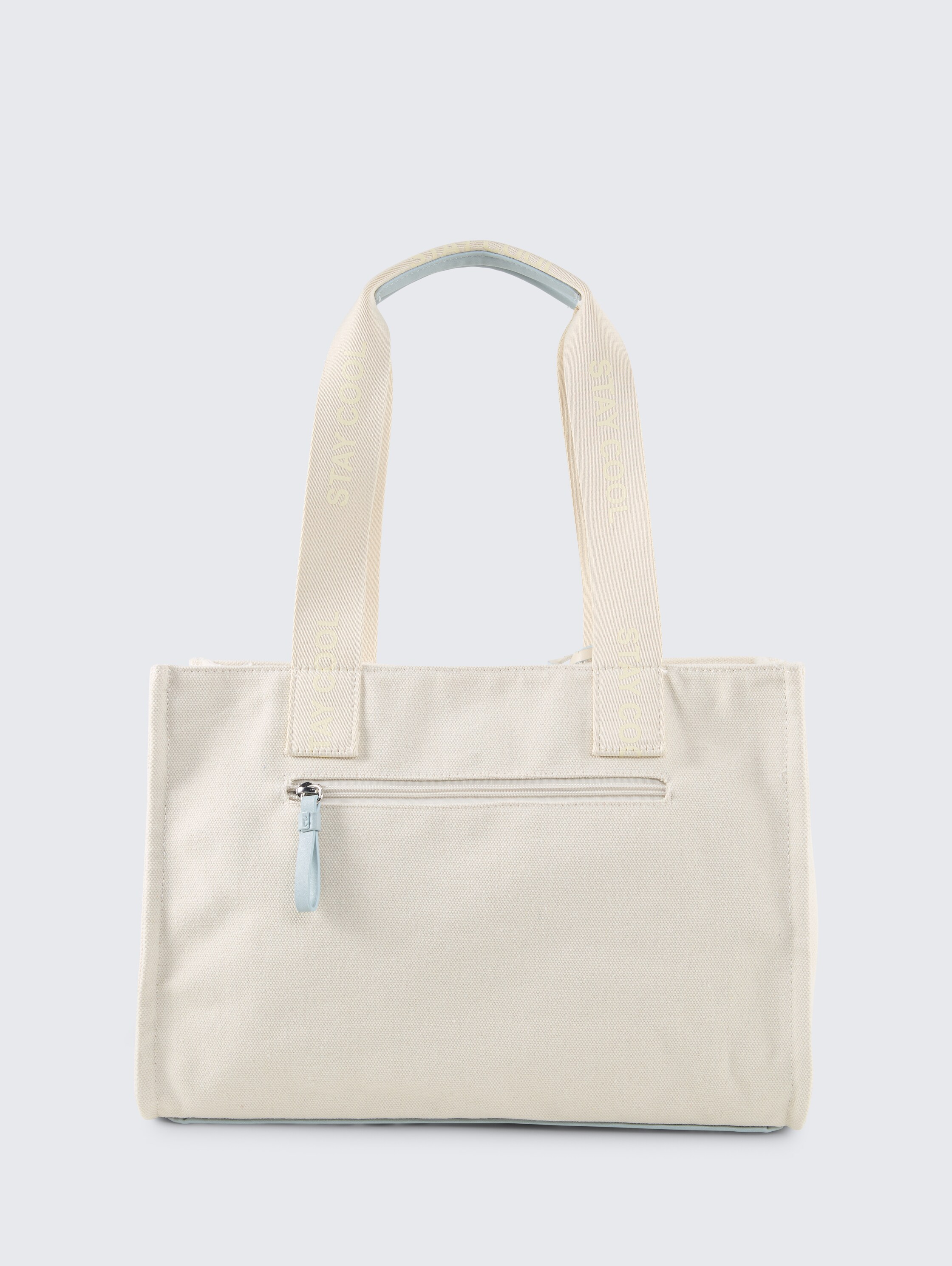 TTAZURA L Shopper with detachable tag - beige_beige - 