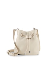 Ausgewählt, TTMADELYN S Umhängetasche in Bast-Optik von Tom Tailor, weiß