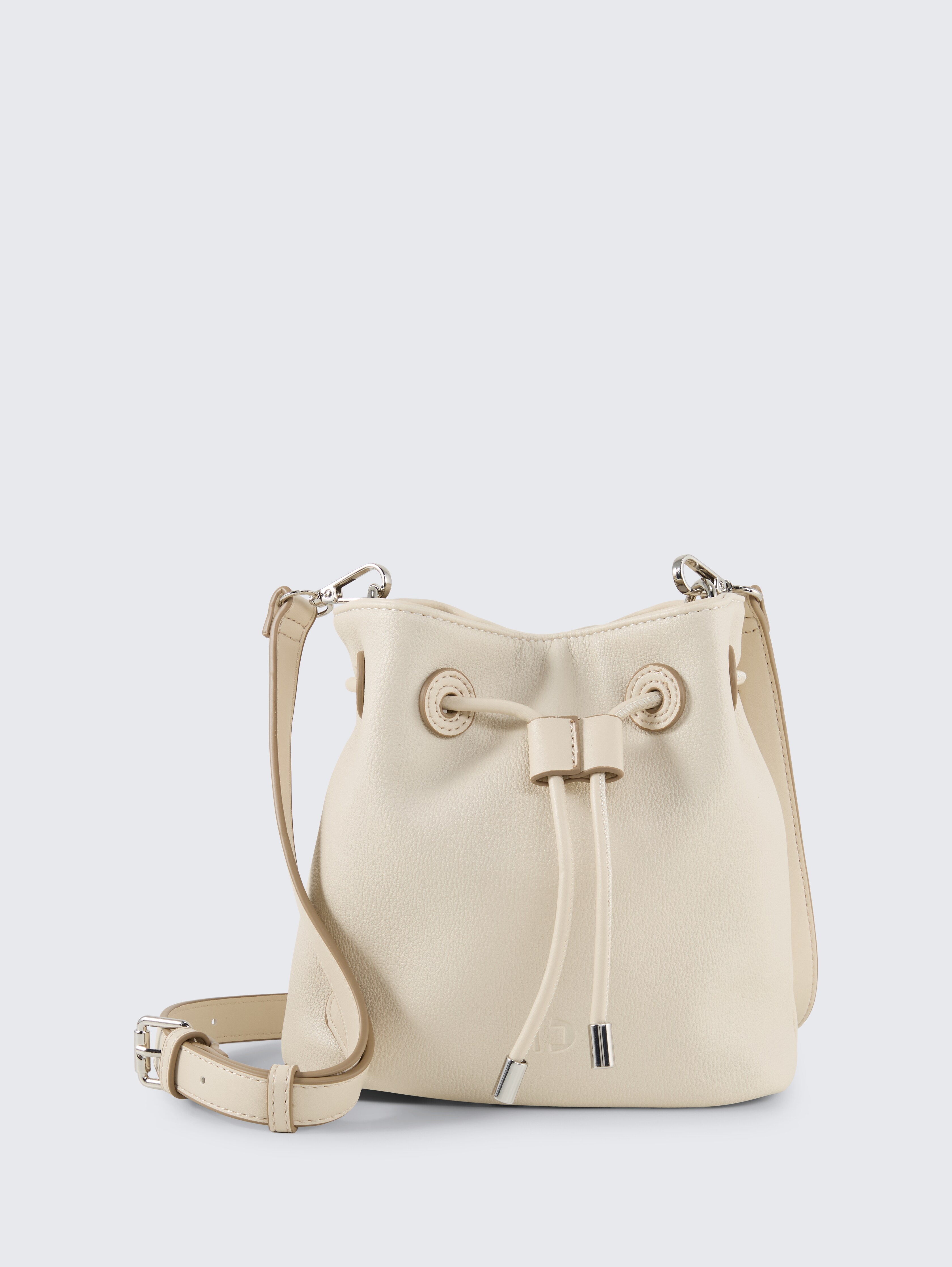 TTMADELYN S Umhängetasche in Bast-Optik von Denim Female, off white / off white