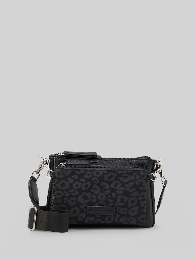 TTJAMILA schoudertas met luipaardprint door Women, leo black