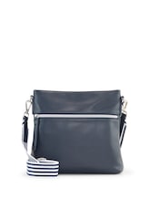 Ausgewählt, TTORLA STRIPE M Umhängetasche mit Gewebeband von Tom Tailor, blau