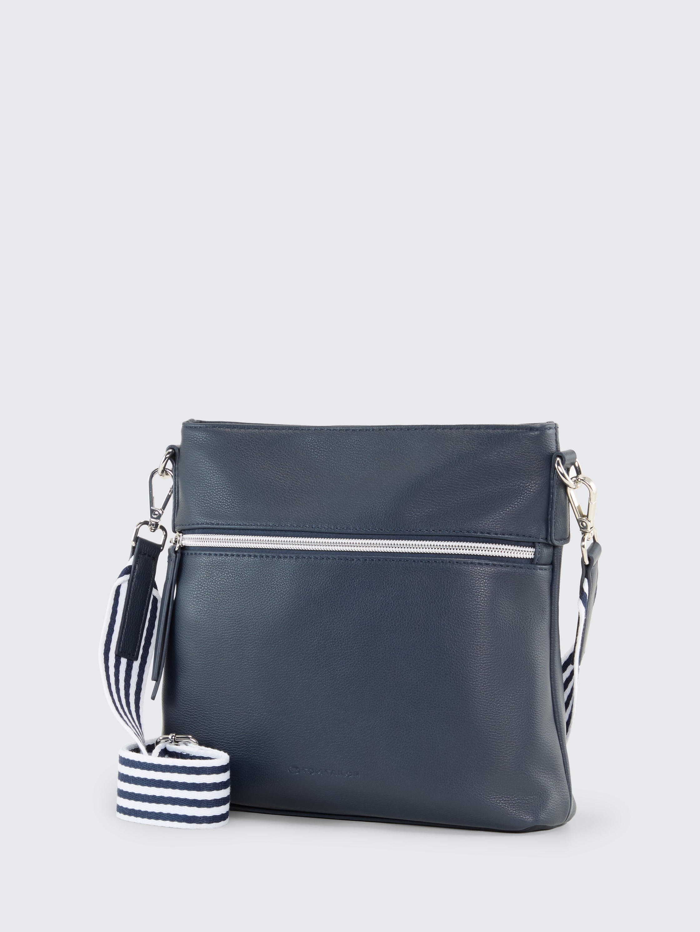 TTORLA STRIPE M schoudertas met geweven band - dark_blue_1 - 
