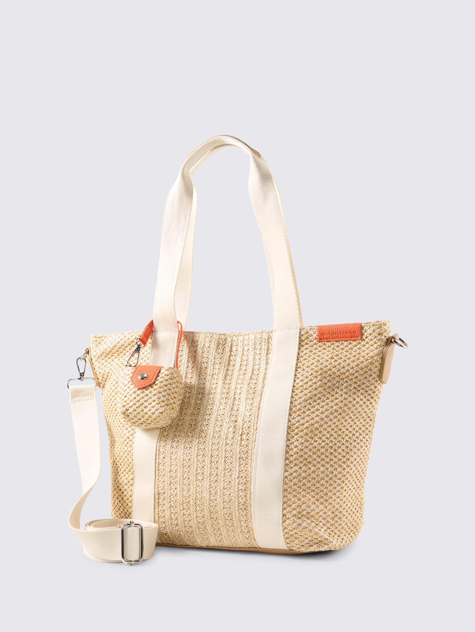 TTVANYA L Sac cabas avec pochette amovible - mixed beige - vue latérale du produit 