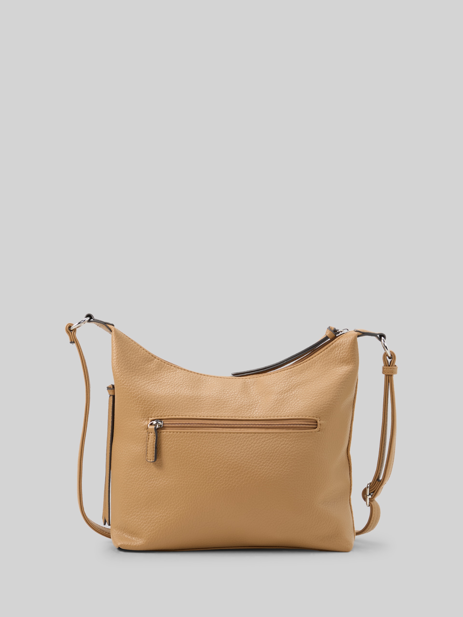 TTAIANA M schoudertas in suède-look - camel / camel nature - Achteraanzicht product