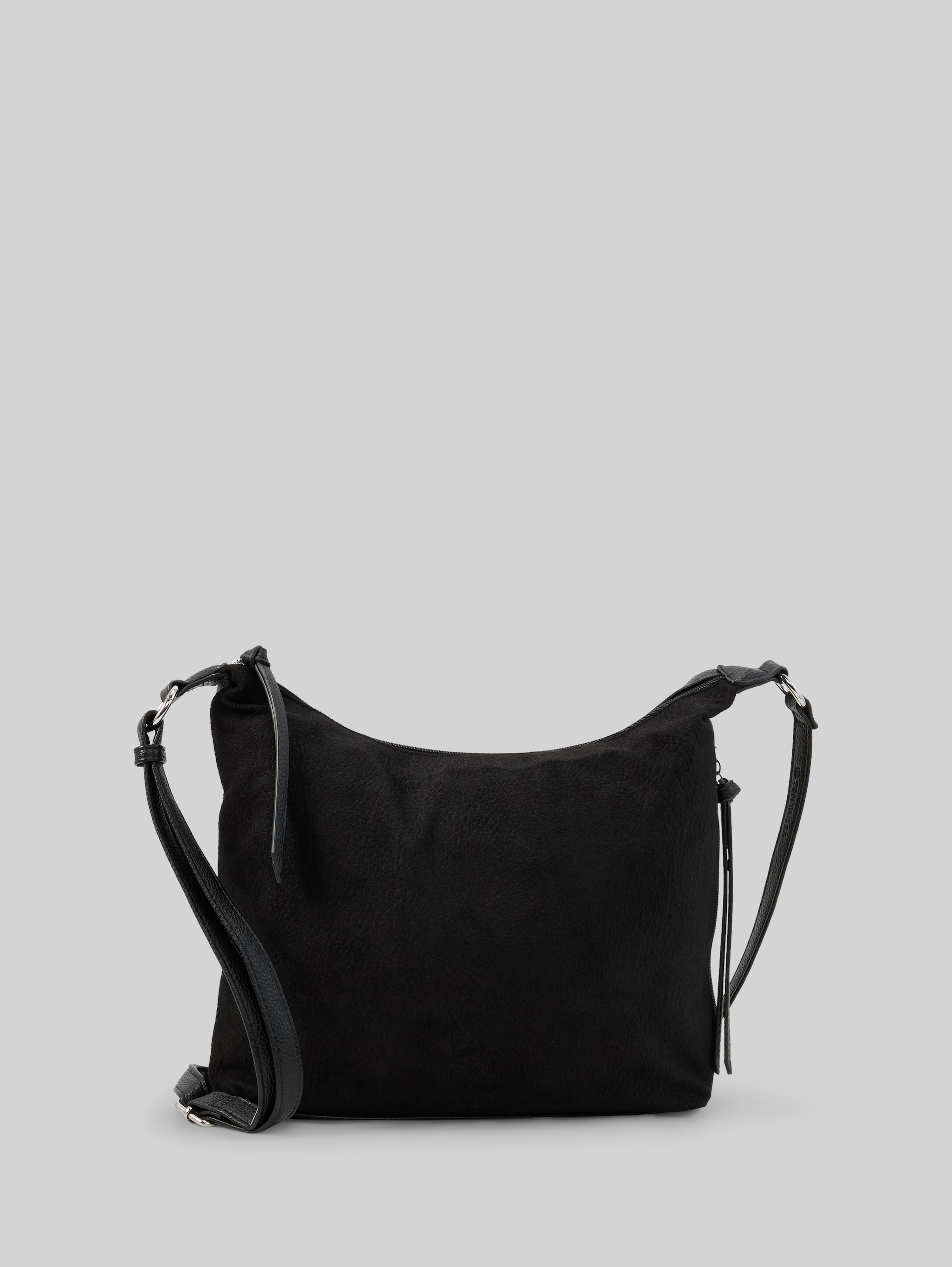 TTAIANA M schoudertas in suède-look - schwarz / black - Product vooraanzicht