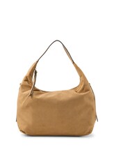 Niet geselecteerd, TTAIANA L Pouch in suède-look door Tom Tailor, bruin
