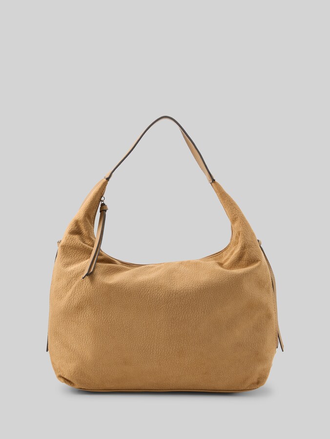 TTAIANA L Pouch in suède-look door Women, camel / camel nature