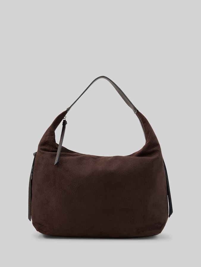 TTAIANA L Sac pochette aspect daim par Women, dark brown