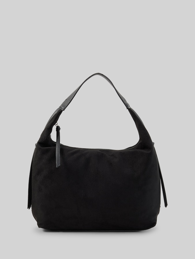 TTAIANA L Sac pochette aspect daim par Women, schwarz / black