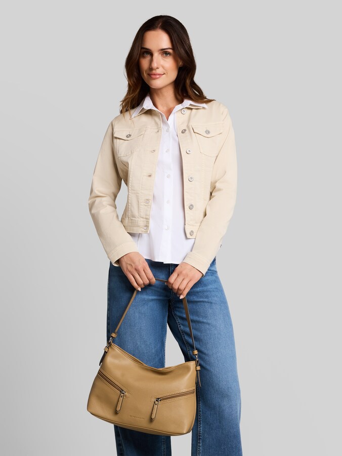 TTAPOLLINE M buideltas met ritsdetails door Women, camel / camel nature