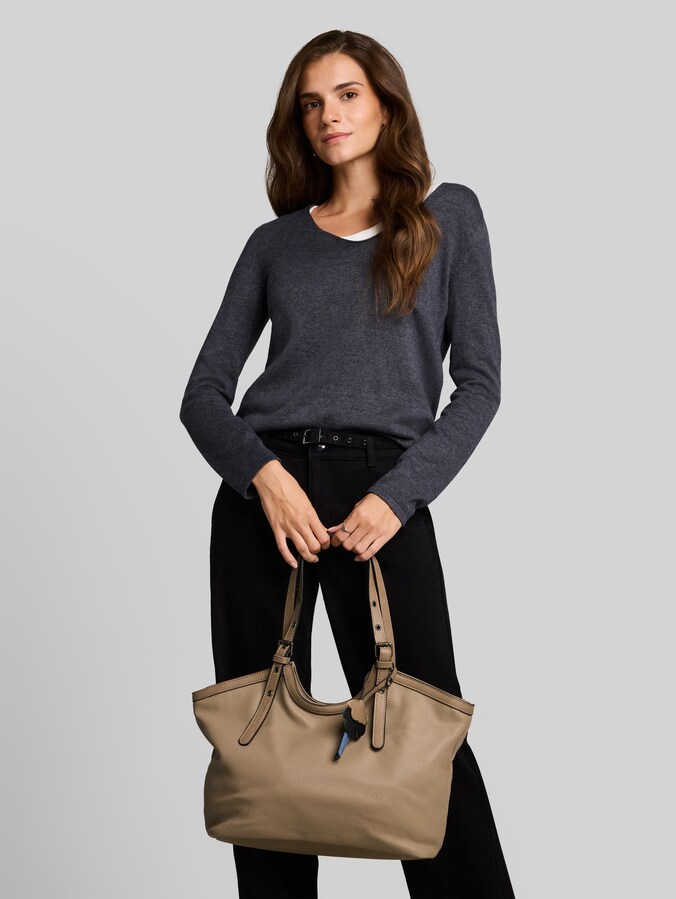TTARTEMISA L Sac cabas avec pendentif par Women, taupe / taupe