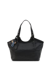 Geselecteerd, TTARTEMISA L shopper met hanger door Tom Tailor, zwart