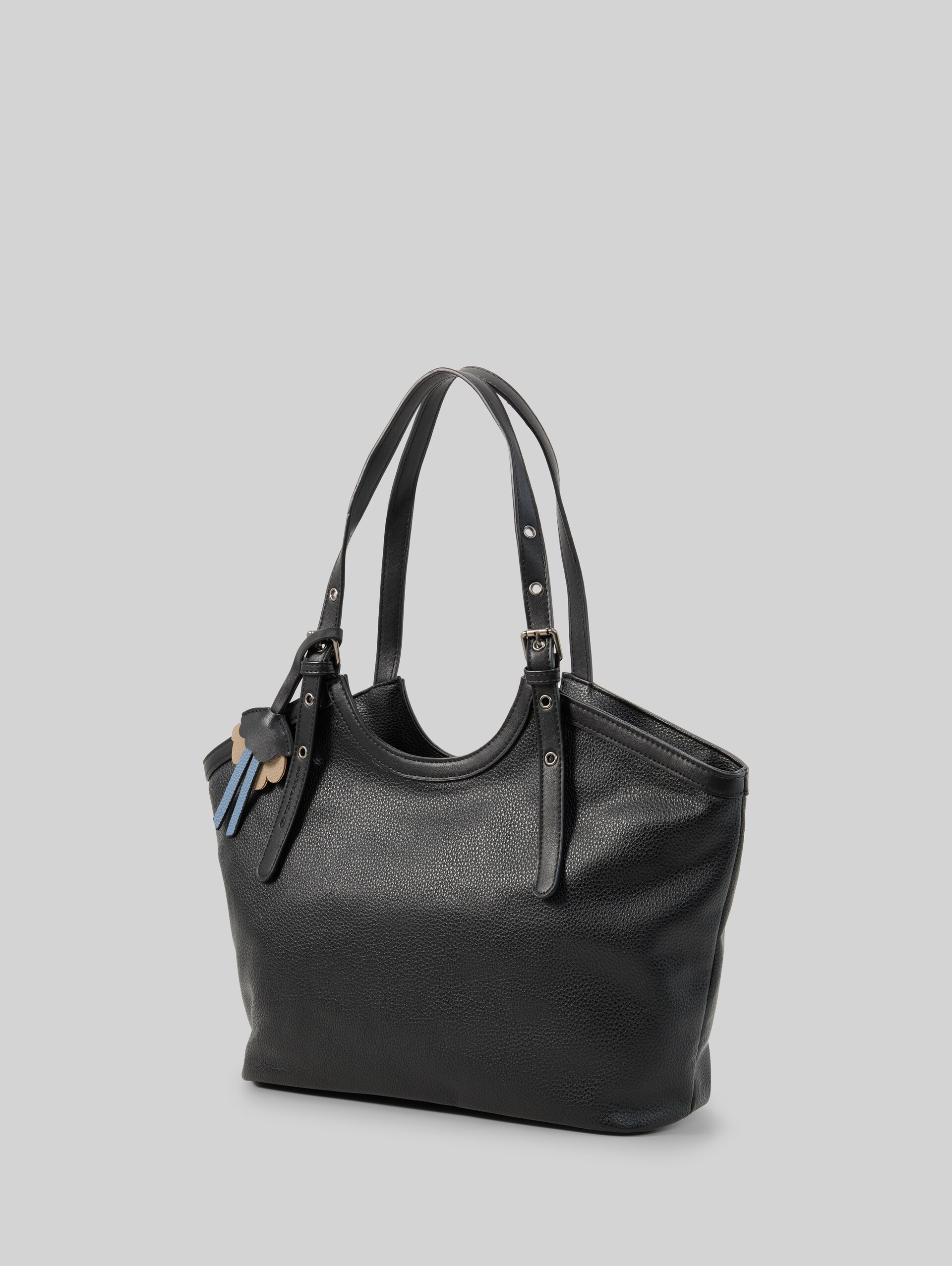 TTARTEMISA L shopper met hanger - schwarz / black - zijaanzicht product 