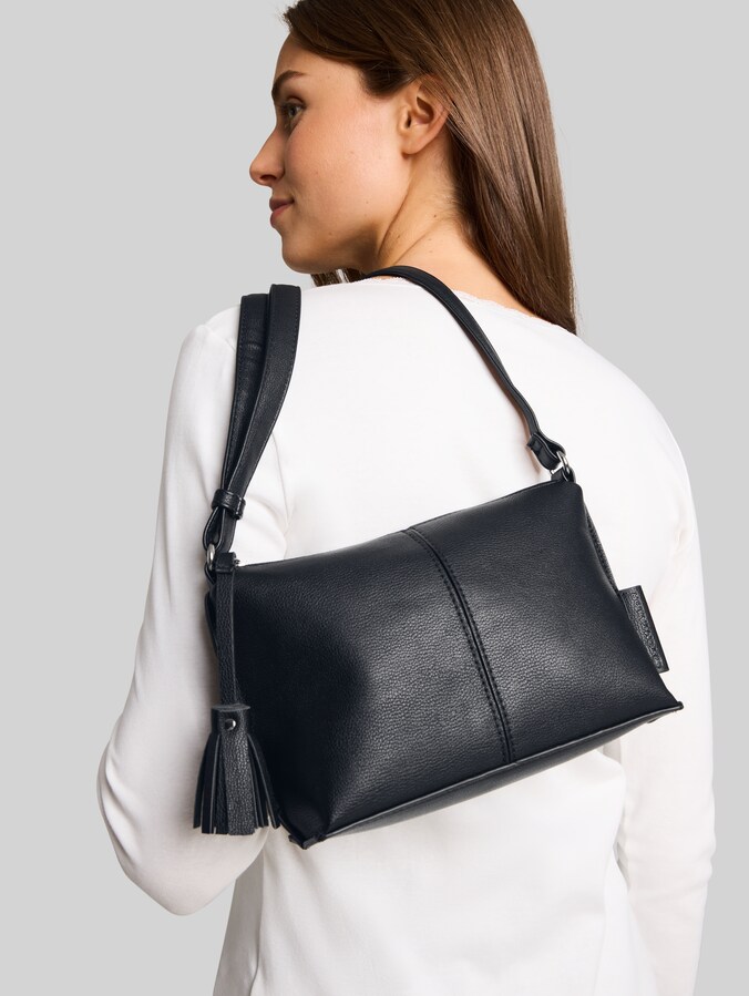 TTAVRIL S schoudertas met siernaad door Women, schwarz / black