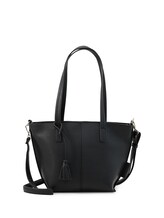 Geselecteerd, TTAVRIL M shopper met siernaad door Tom Tailor, zwart