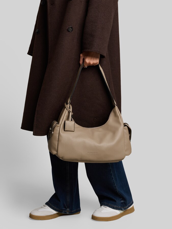 TTCHARIS M Sac à bandoulière avec pochette amovible par Women, taupe / taupe