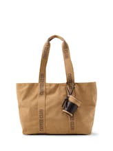 Niet geselecteerd, TTCORTINI L Shopper met hanger door Tom Tailor, bruin