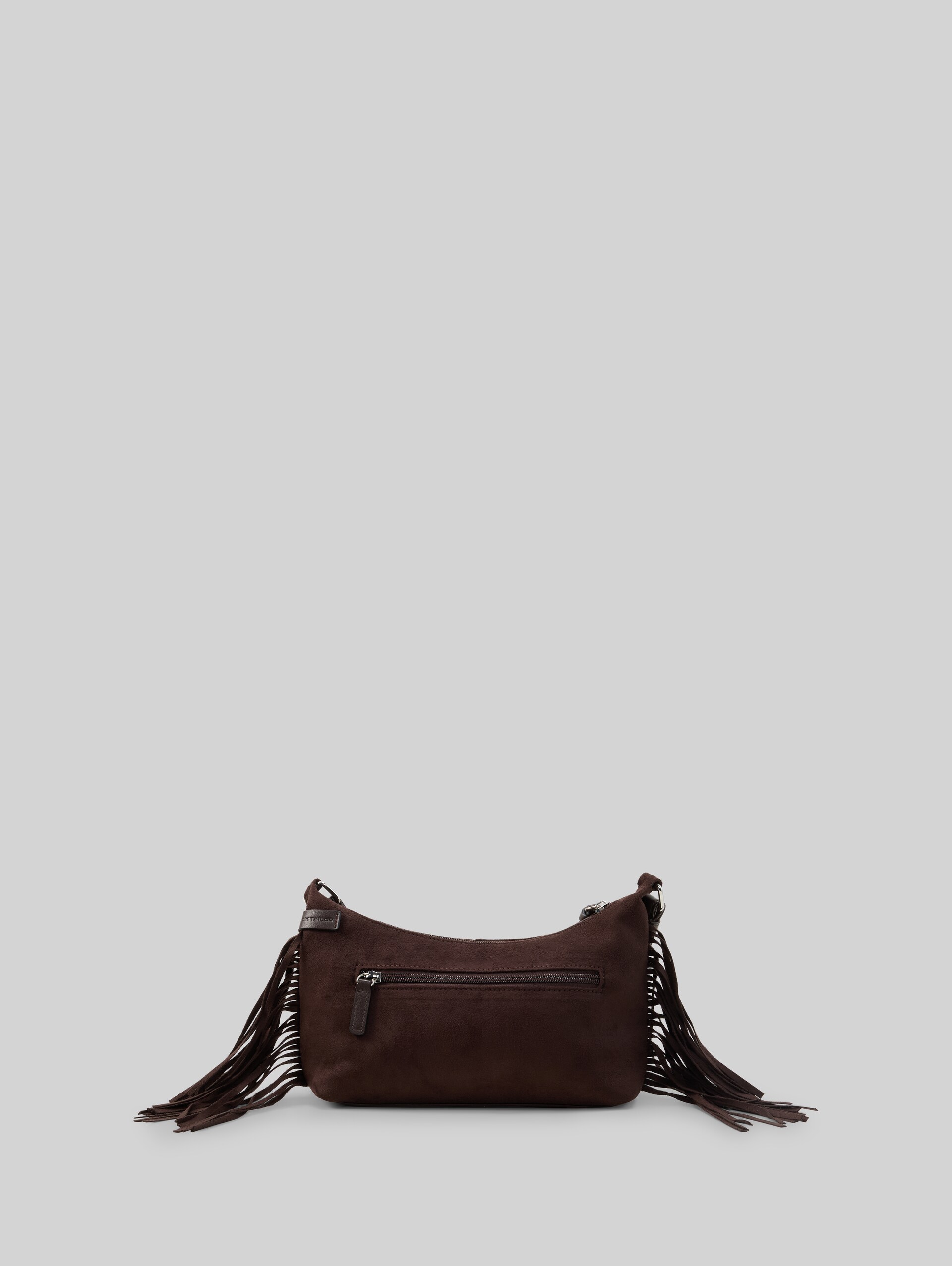 TTDEYANIRA schoudertas met franjes - dark brown - Achteraanzicht product