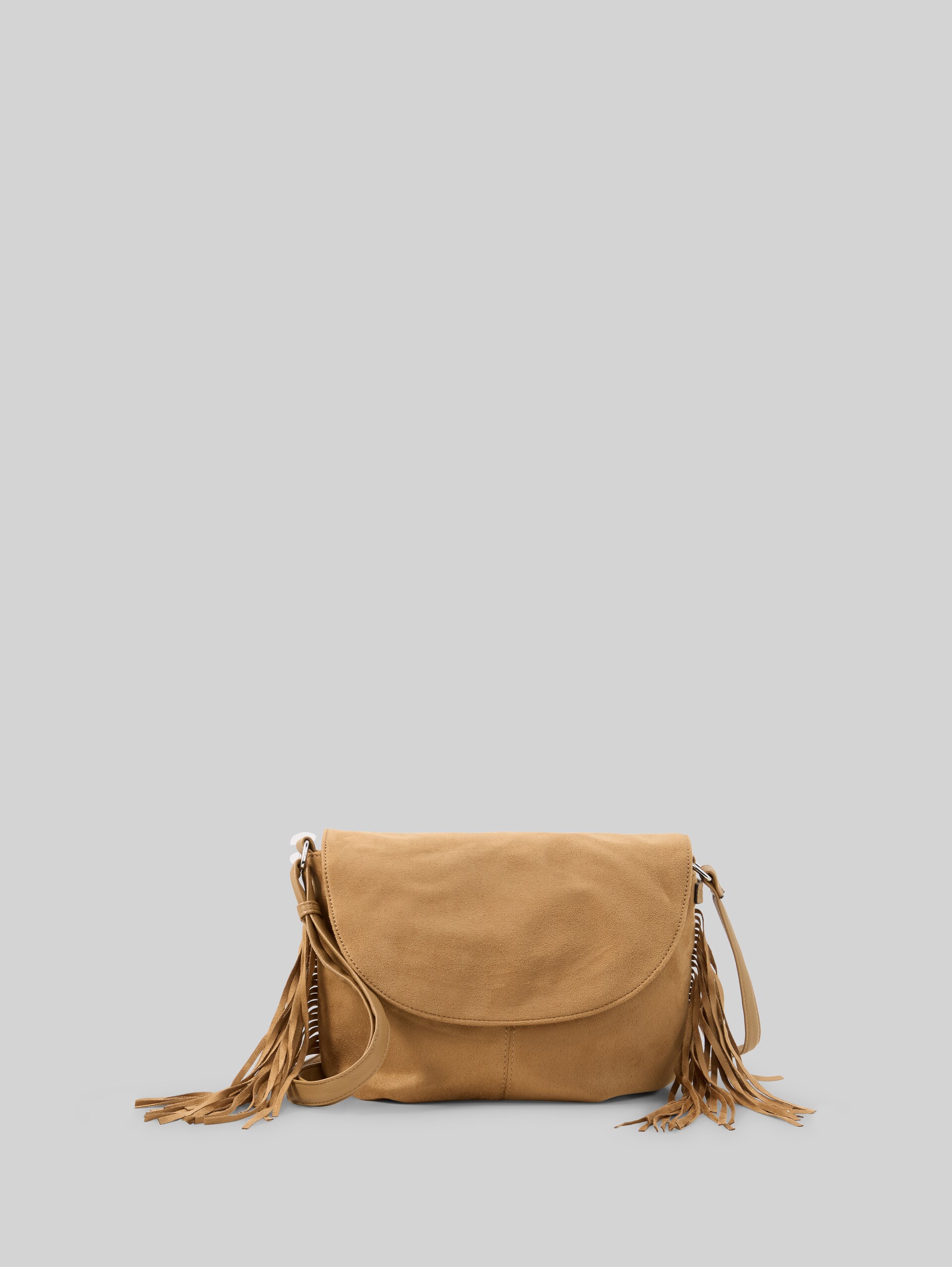 TTDEYANIRA tas met omslag en franjes - camel / camel nature - Product vooraanzicht