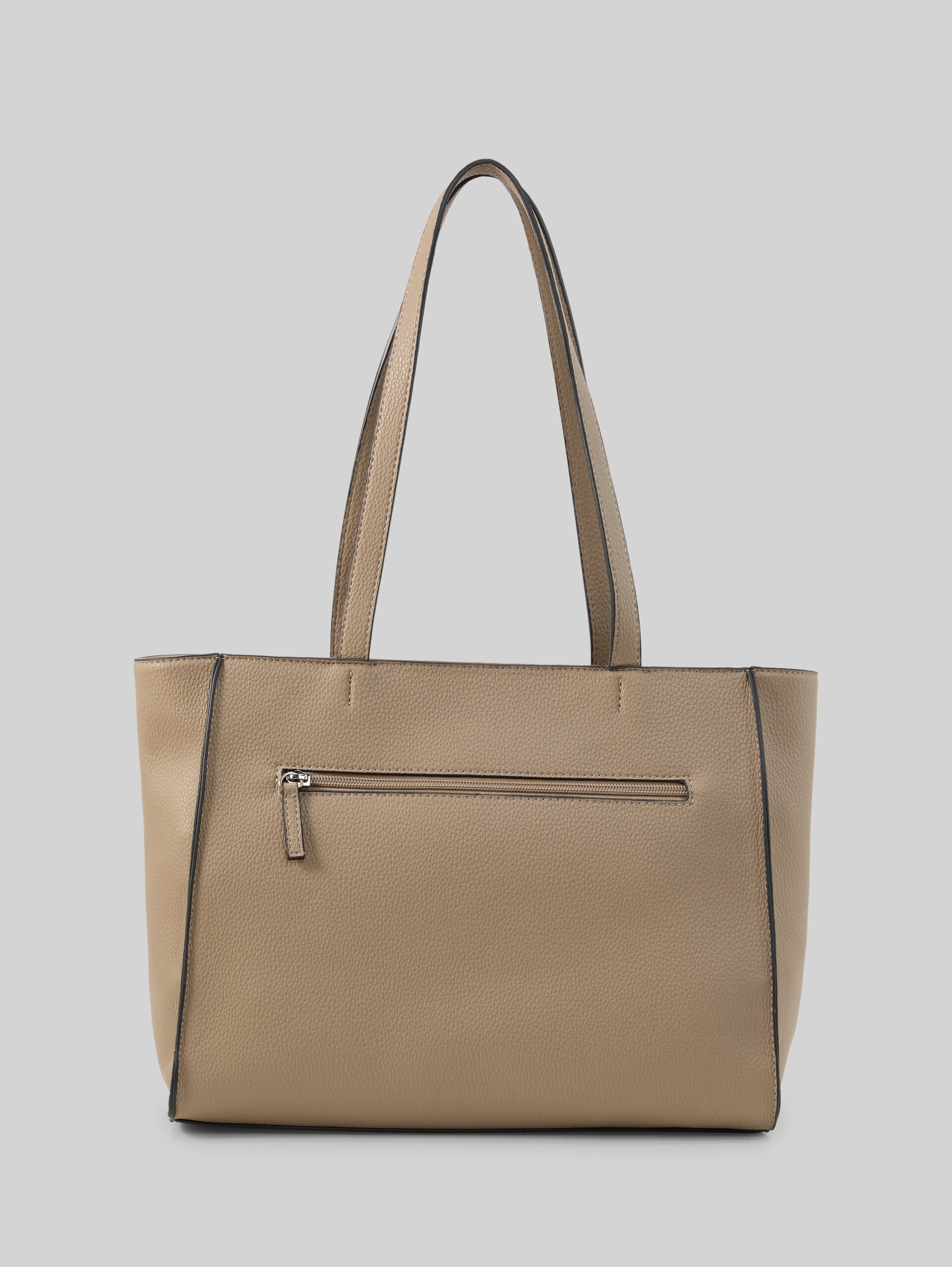 TTELIORA L shopper met riemdetail - taupe / taupe - Achteraanzicht product