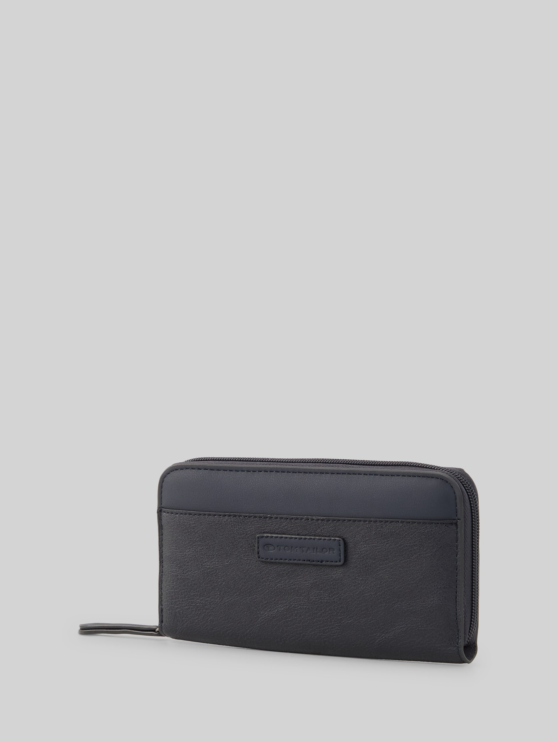 TTGIA Portemonnee met logo-applicatie - dark blue - zijaanzicht product 