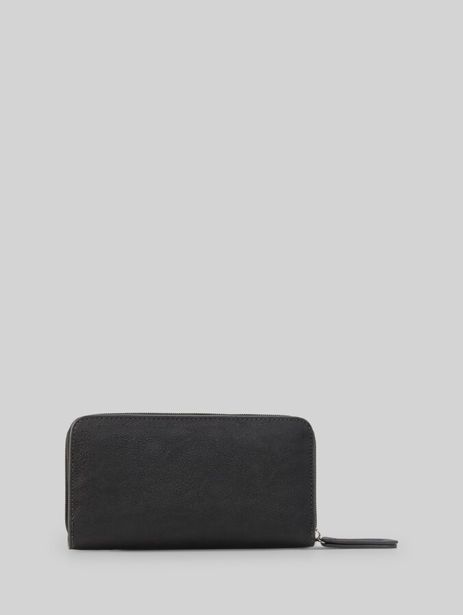 TTGIA Portemonnaie mit Logo-Applikation von Women, schwarz / black