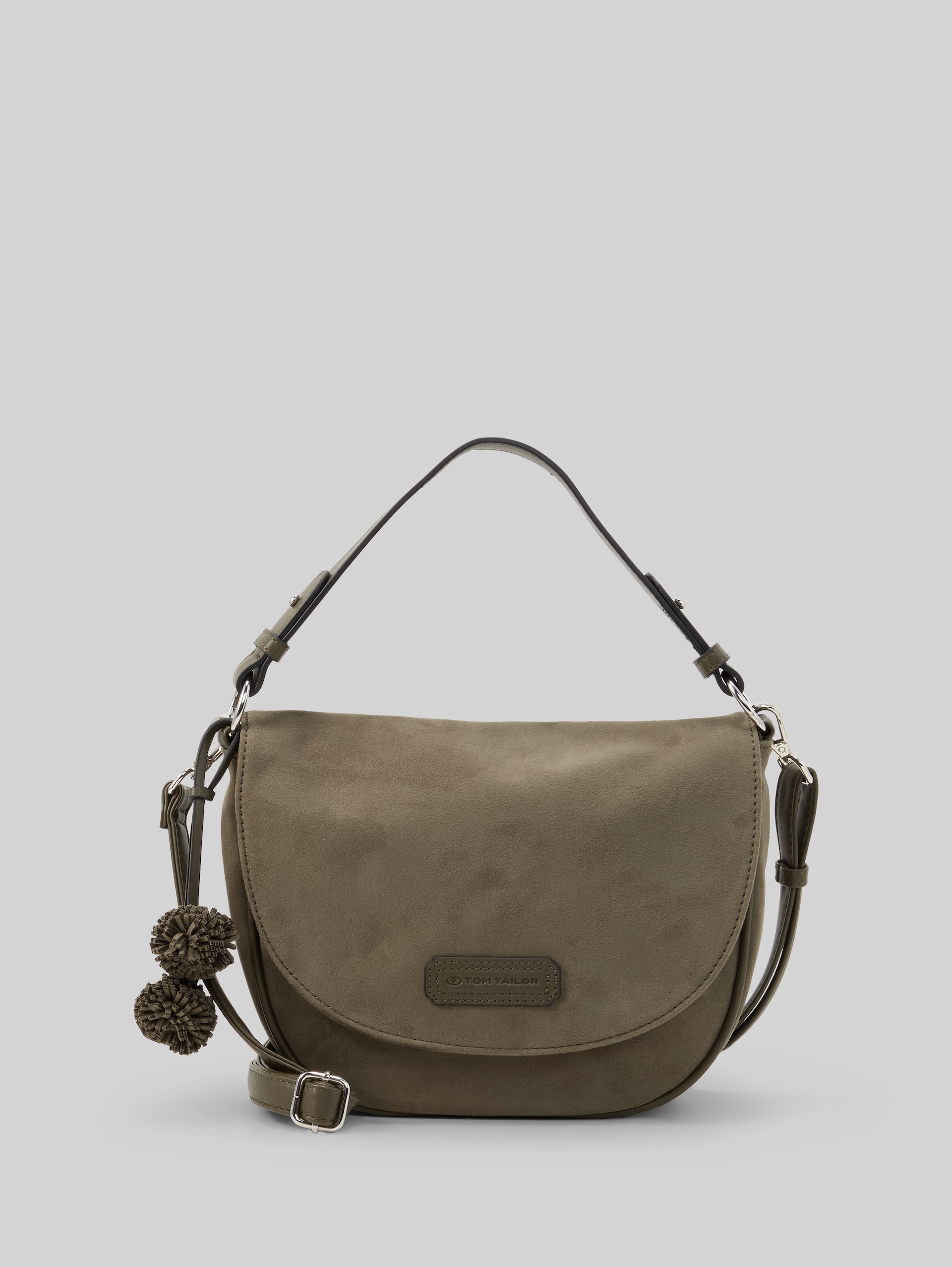 TTIDRA schoudertas met omslag - khaki / khaki - Product vooraanzicht
