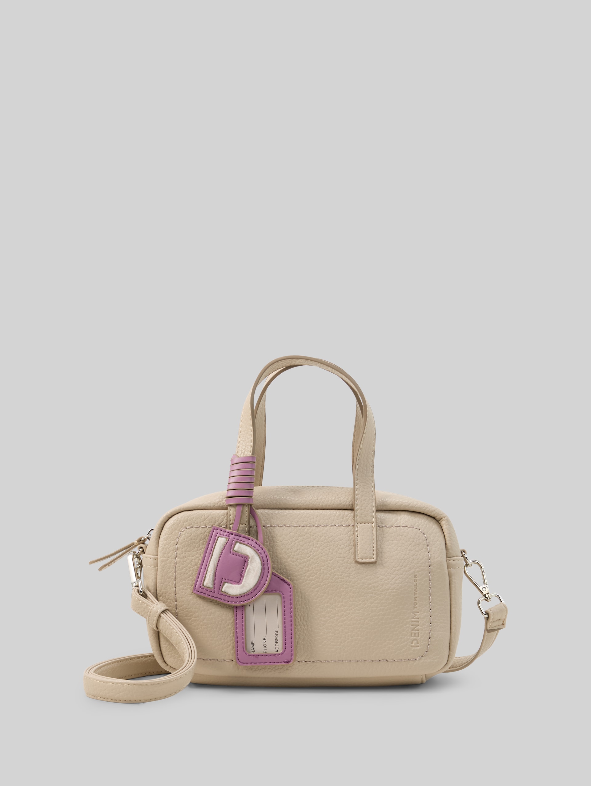TTIRIDA handtas met hanger - beige / beige - Product vooraanzicht