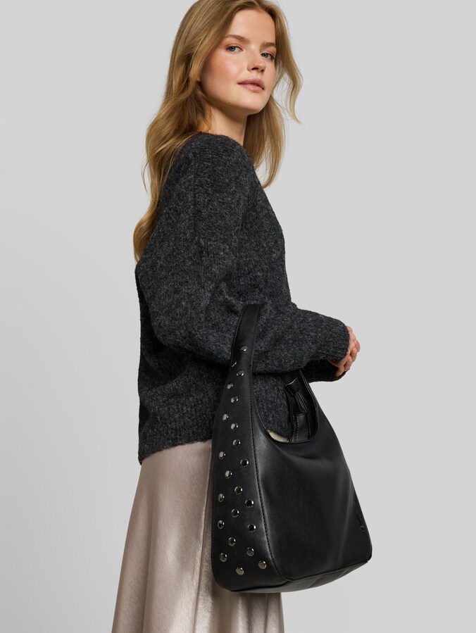 TTJACARDA L Sac poche à clous par Denim Female, schwarz / black
